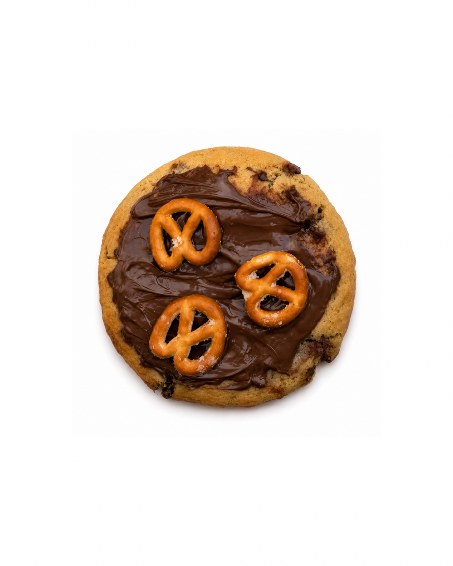 Nutella Pretzels Cookie
